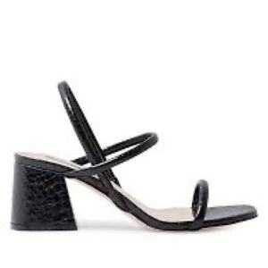 NIB Steve Madden Daffodil Sandal in Black Size 39